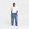 KBB by KAHLANA Women's High-Rise Barrel Leg 'The Devin Jean' - Medium Wash - 3 of 3