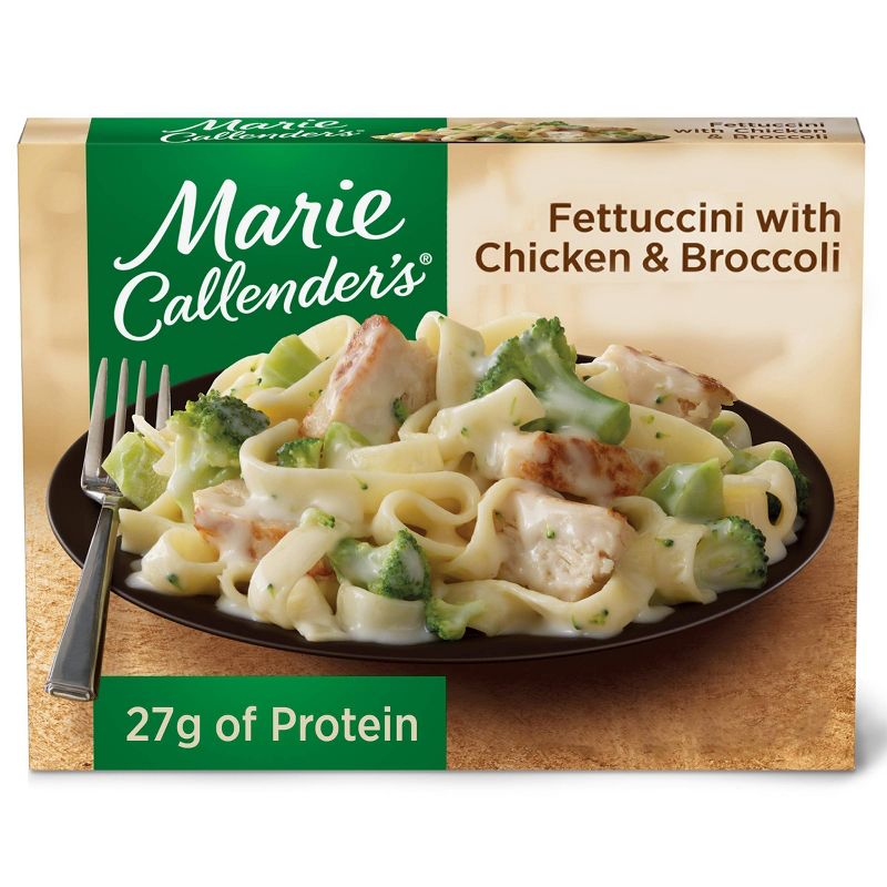 Marie Callender&#39;s Frozen Fettucini with Chicken &#38; Broccoli - 13.1oz, 1 of 5