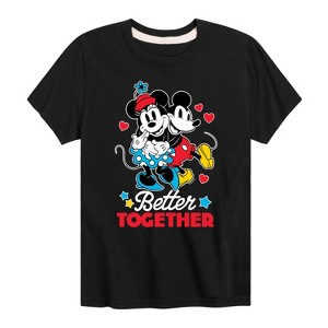 Boys' - Disney - Better Together Short Sleeve Graphic T-Shirt - 1 of 4