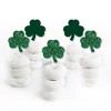 Big Dot of Happiness St. Patrick's Day - Dessert Cupcake Toppers - Saint Paddy's Day Party Clear Treat Picks - Set of 24 - 2 of 4