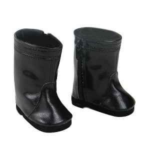 Sophia's - 18" Doll - Tall Boot w/ Center Seam - Black - 1 of 2