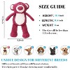 Large Plush Squeaky Dog Toys to Keep Them Busy for Small Medium Large Breed, Cute Animals Puppy Teething Chew Toys - 3 of 4