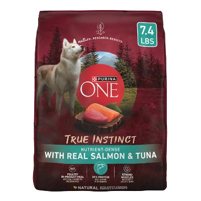 Purina ONE SmartBlend True Instinct Natural Real Salmon & Fish Flavor Dry Dog Food