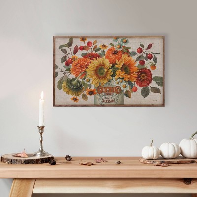Kendrick Home Autumn In Bloom I By Lisa Audit Wall Art