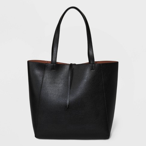 Small Reversible Tote Handbag - A New Day™ - image 1 of 4