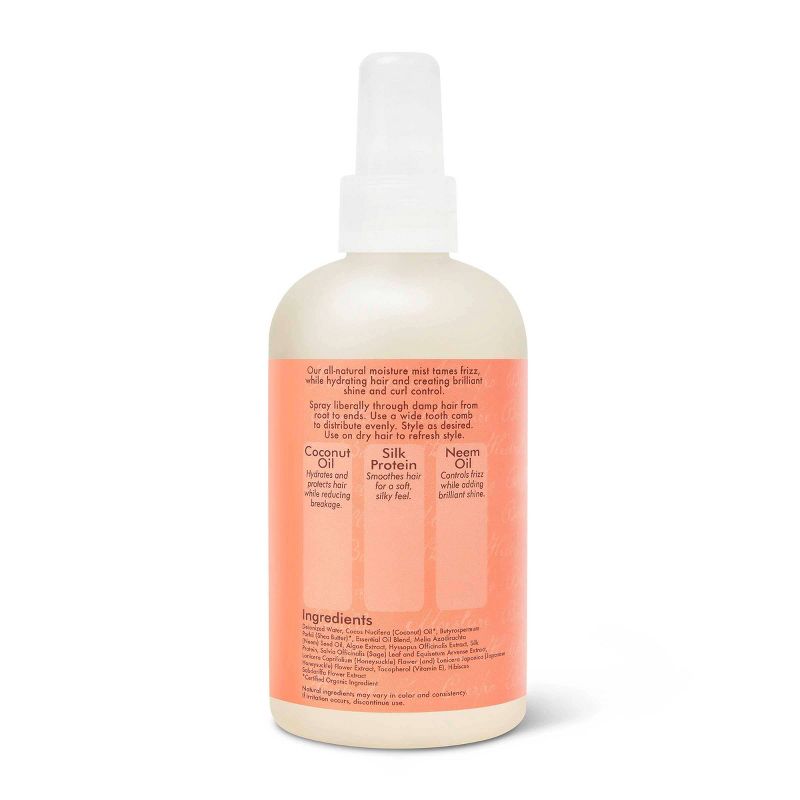 SheaMoisture Hold and Shine Moisture Mist for Thick Curly Hair Coconut and Hibiscus - 8 fl oz, 3 of 16