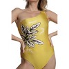 Women's One Shoulder One Piece Swimsuit - Sauipe - 4 of 4