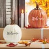 Personalization Mall Seasonally Script Welcome Pumpkin - 4 of 4