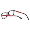 NY Eye Enhance Kids Designer Reading Glasses Glossy Matte Black/Grey EN4118 48mm - 4 of 4