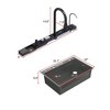 Famapy Multi-Functional PVD Nano Black Kitchen Sink for Modern Homes - 2 of 4