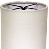 Vynxaria Drum Chandelier Lampshades 4.5x4.5 Inches (Set of 6), Snow White - 2 of 4