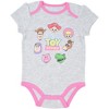 Disney Classics 101 Dalmatians Bambi Dumbo 5 Pack Short Sleeve Bodysuits - 3 of 4