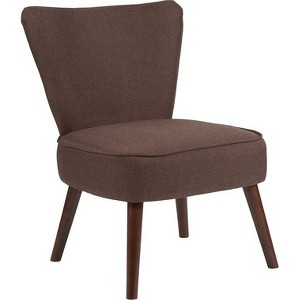 Hercules Retro Chair Brown - Riverstone Furniture