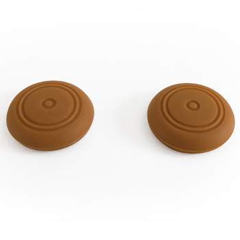 Unique Bargains for Nintendo Switch Thumbstick Grip Caps Small Brown