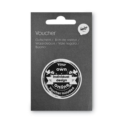 NIO Custom Stamp Voucher, For Use with NIO 071509 Stamp