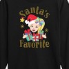 JoJo Siwa Santas Favorite Long Sleeve Graphic T-Shirt - Black - 5T - 2 of 3