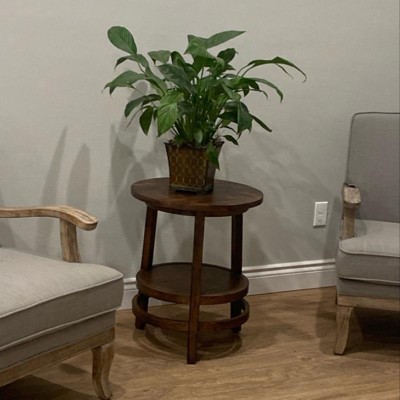 Haverhill Wood End outlet Table Natural - Threshold™