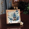 Pavilion Gift Company - Cherish each Day - 10" Square Fused Glass Plate - Decorative Trays and Platters - 2 of 3