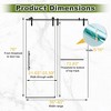 NicBex Single Sliding Shower Door for Bathroom - 3 of 4