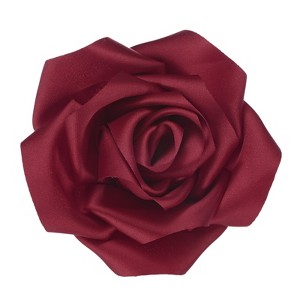 Unique Bargains Handmade Big Rose Flower Brooches and Pins for Women 4.3 Inch 1 Pc - 1 of 4