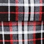 black plaid