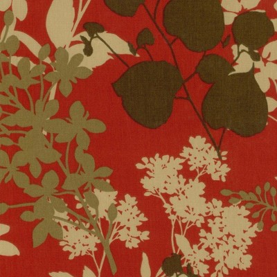 Montfleuri Sangria 17" Square Outdoor Throw Pillows Set