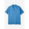 KingSize Men's Big & Tall Gauze Camp Shirt - image 3 of 4