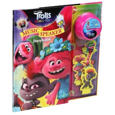 DreamWorks Trolls World Tour: Music Speaker (Music Player Storybook) - by Nancy Parent (Hardcover)