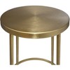 Meridian Furniture,Tyson Gold Iron Bar Stool - 3 of 4