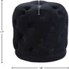 Meridian Furniture,Harper Velvet Ottoman/Stool - 3 of 4