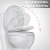 Whizmax Toilet Seat,Toilet Seat with Quick-Release And Quick-Attach, Plastic Toilet Seat with Soft Close, Never Loosen - 4 of 4