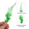Unique Bargains DIY Dream Catcher Earrings Saddle Hackle Rooster Feathers 50 Pcs - 3 of 4