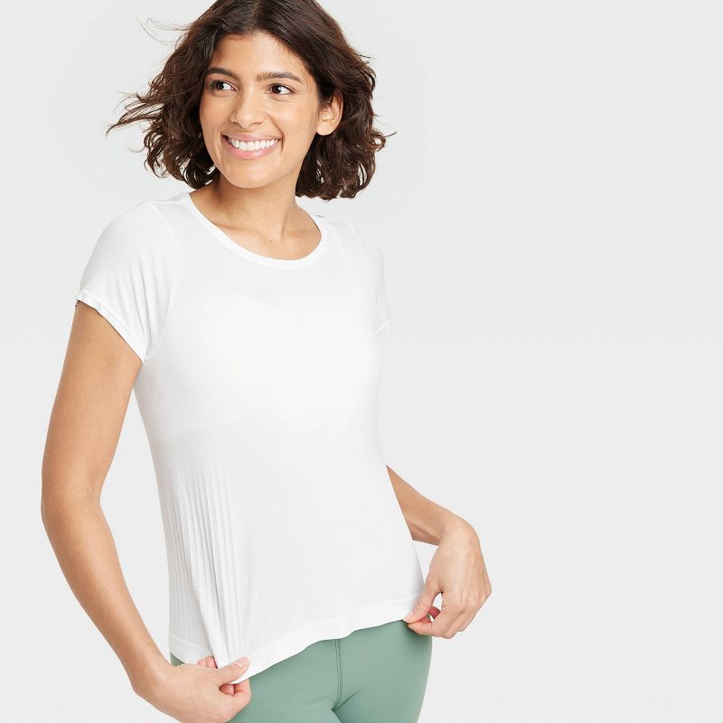 Women's Seamless Short Sleeve Shirt - All In Motion™, 6 of 7