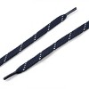 Elerevyo All Types of Casual Sneakers Double Color Twill Athletic Flat Shoelaces 3 Pairs - 4 of 4