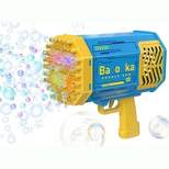Link Ready. Set. Play! Bubble Machine Giant Bazooka Toy 69 Holes Automatic For Kids & Adults of All Ages Great For Indoor & Outdoors
