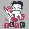 Junior's Betty Boop Valentine's Day XOXO Kisses T-Shirt - 2 of 2