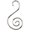 Old World Christmas Blown Glass Christmas Ornament, Silver S Hooks Ornament Hangers, 24 Pack - 2 of 2