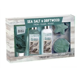 Sea Salt & Driftwood Spa Gift Set : Target