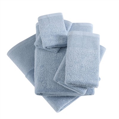 6pc Galveston Bath Towel Set Blue - Laura Ashley