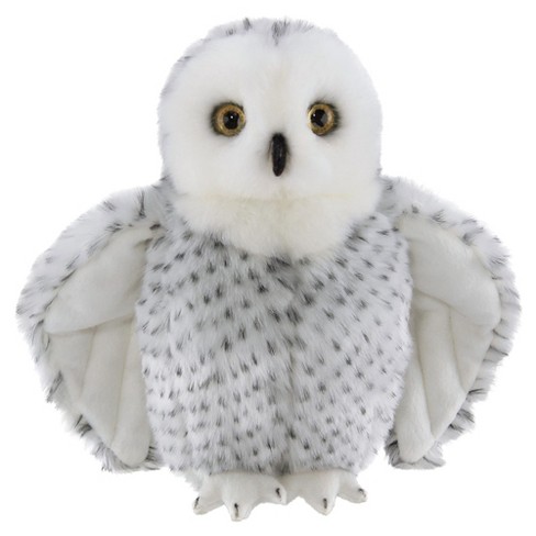 Bearington Blizzard Plush Snowy Owl Stuffed Animal, 10 Inches : Target