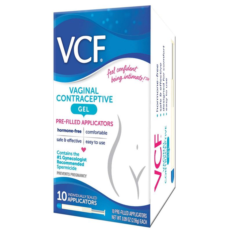 VCF Contraceptive Fragrance free Gel Pre-Filled Applicators - 10ct, 3 of 6
