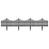vidaXL Lawn Edgings 17 pcs Anthracite 393.7" Polypropylene - 4 of 4