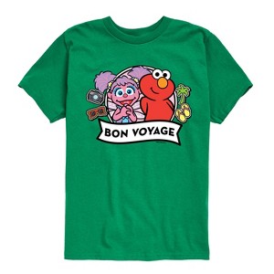 Boys' - Sesame Street - Bon Voyage-  Toddler And Youth Short Sleeve Graphic T-Shirt Short Sleeve Graphic T-Shirt - 1 of 4