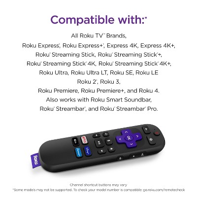 Roku Voice Remote (Official) for Roku Players, Roku Audio, and Roku TV, 4 of 8