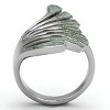 Slickblue Women's Stainless Steel Band Ring, No Stone, Smooth Polished Finish, Sleek and Modern Look, Size 5-10 - 4 of 4