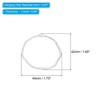 Unique Bargains Metal Bulk Elegant DIY Crafts Jewelry Making Hollow Circle Open Back Frame Pendant 30 Pcs - 2 of 4