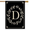 Briarwood Lane Classic Monogram Letter D House Flag Double-Sided28" x 40" - 2 of 4