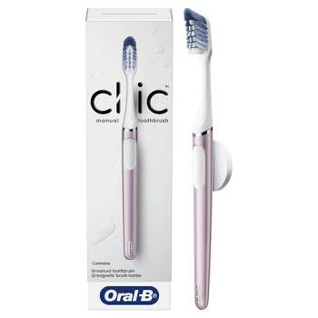 Oral-B Clic Starter Kit Metallic Rose Toothbrush