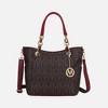 MKF Collection Kissaten Milan “M” Signature Tote Faux Leather Shoulder Bag for Women by Mia K - 2 of 4