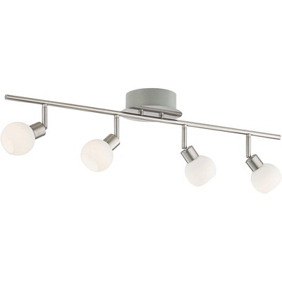 Pro Track® Globe Nickel 4-Light LED Plug-In Track Fixture